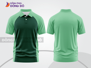 Mẫu thiết kế áo polo basic đồng phục công ty màu xanh ngọc ctpb559