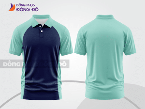 Mẫu thiết kế áo polo basic đồng phục công ty màu xanh tím than ctpb560