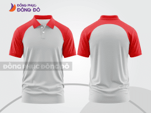 Mẫu thiết kế áo polo basic đồng phục công ty màu ghi xám ctpb580