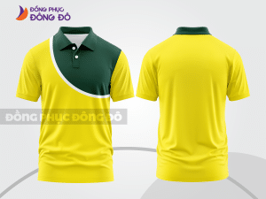 Mẫu thiết kế áo polo basic đồng phục công ty màu vàng ctpb613
