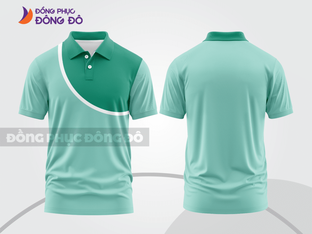 Áo polo đồng phục công ty màu xanh ngọc CTPB621