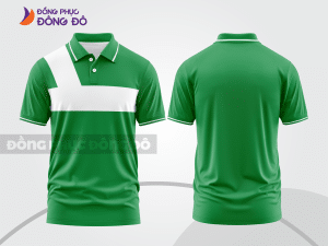 Mẫu thiết kế áo polo basic đồng phục công ty màu xanh lá cây ctpb631