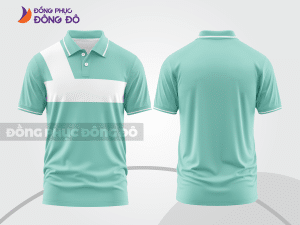Mẫu thiết kế áo polo basic đồng phục công ty màu xanh ngọc ctpb643