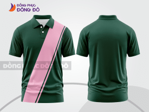 Mẫu thiết kế áo polo basic đồng phục công ty màu xanh két ctpb664