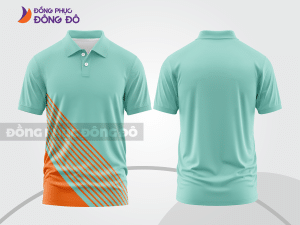 Mẫu thiết kế áo polo basic đồng phục công ty màu xanh ngọc ctpb715