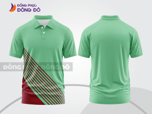 Mẫu thiết kế áo polo basic đồng phục công ty màu xanh ngọc ctpb720