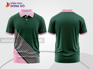 Mẫu thiết kế áo polo basic đồng phục công ty màu xanh két ctpb737