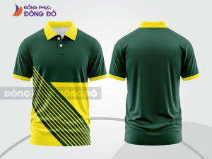 Mẫu thiết kế áo polo basic đồng phục công ty màu xanh két ctpb766