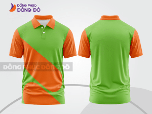 Mẫu thiết kế áo polo basic đồng phục công ty màu xanh lá mạ ctpb779