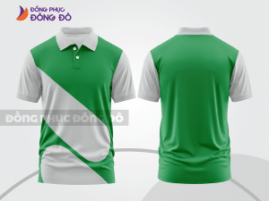 Mẫu thiết kế áo polo basic đồng phục công ty màu xanh lá cây ctpb780