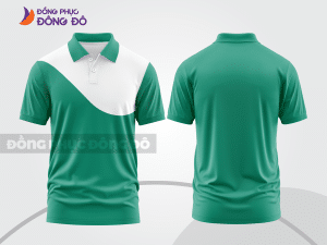 Mẫu thiết kế áo polo basic đồng phục công ty màu xanh ngọc ctpb867