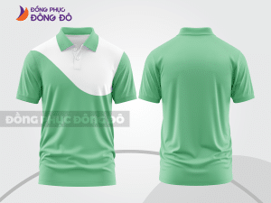 Mẫu thiết kế áo polo basic đồng phục công ty màu xanh ngọc ctpb868