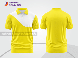 Mẫu thiết kế áo polo basic đồng phục công ty màu vàng ctpb870