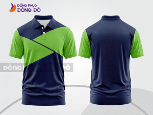 Mẫu thiết kế áo polo basic đồng phục doanh nghiệp đẹp màu xanh tím than ctpb902