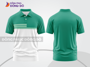 Mẫu thiết kế áo polo basic đồng phục công ty màu xanh ngọc ctpb94
