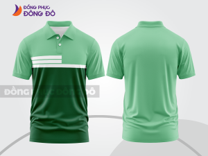 Mẫu thiết kế áo polo basic đồng phục công ty màu xanh ngọc ctpb95