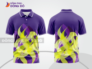 Mẫu thiết kế áo polo 3d đồng phục công ty màu xanh da trời ctpd3005