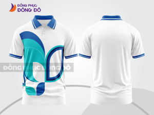 Mẫu thiết kế áo polo 3d đồng phục công ty màu xanh dương ctpd4026