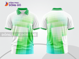 Mẫu thiết kế áo polo 3d đồng phục công ty màu trắng ctpd4054