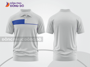 Mẫu thiết kế áo polo basic đồng phục doanh nghiệp đẹp màu ghi xám ctpb1125