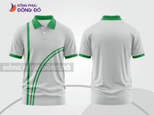 Mẫu thiết kế áo polo basic đồng phục doanh nghiệp đẹp màu ghi xám ctpb1347