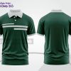 Áo polo đồng phục doanh nghiệp màu xanh rêu phối trắng ctpb1594