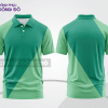 Mẫu thiết kế áo polo basic đồng phục doanh nghiệp đẹp màu xanh ngọc phối trắng ctpb2542