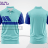 Mẫu thiết kế áo polo basic đồng phục doanh nghiệp đẹp màu xanh da trời phối xanh dương ctpb2951
