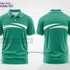 Mẫu thiết kế áo polo basic công sở màu xanh ngọc phối trắng ctpb4749