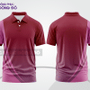 Mẫu đồng phục áo polo basic văn phòng màu đỏ đô phối hồng phấn ctpb4807