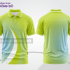 Mẫu áo thun polo basic đồng phục công sở đẹp màu xanh chuối phối xanh da trời ctpb4816