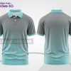Mẫu áo polo basic cho doanh nghiệp đẹp màu xanh da trời phối xám ctpb4854