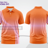 Mẫu thiết kế áo polo basic văn phòng màu cam phối trắng ctpb4857
