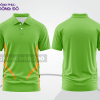 Mẫu áo polo basic đồng phục công sở màu xanh lá non trơn ctpb5438