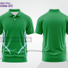 Mẫu áo thun polo basic đồng phục công ty màu xanh lá trơn ctpb5439