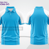 Mẫu áo polo basic đồng phục công ty màu xanh cyan trơn ctpb6289