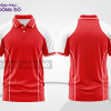 Mẫu polo basic đồng phục doanh nghiệp màu đỏ trơn ctpb6297