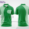 Mẫu áo polo basic đồng phục nhân viên màu xanh lá trơn ctpb6635