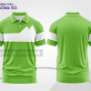 Mẫu áo polo basic đồng phục công sở màu xanh lá non trơn ctpb6680