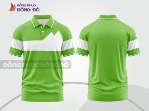 Mẫu áo polo basic đồng phục công sở màu xanh lá non trơn ctpb6680