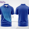 Mẫu polo basic đồng phục nhân viên màu xanh dương trơn ctpb6757