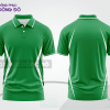 Mẫu áo polo basic đồng phục công ty màu xanh lá trơn ctpb6854