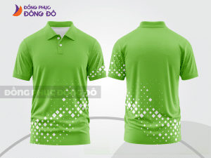 Mẫu áo polo basic đồng phục công ty màu xanh lá non trơn ctpb6975