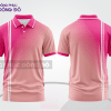 Mẫu áo polo basic đồng phục văn phòng màu hồng phối hồng phấn chuyển sắc ctpb7348