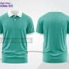 Mẫu áo polo trơn đồng phục công ty màu xanh ngọc ctpd3057