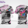 Mẫu T-shirt lớp trẻ trung màu xám phối be hình in graphic cá tính lptd100