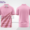 Mẫu áo polo đồng phục doanh nghiệp màu be phối vàng kem phối màu tương phản thanh lịch ctpb7508
