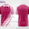 Mẫu áo polo đồng phục đội ngũ màu đỏ đô phối đỏ điểm nhấn đường nét năng động ctpb7772