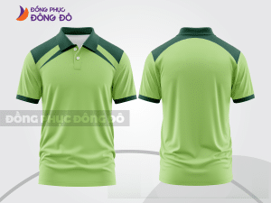 Mẫu đồng phục polo doanh nghiệp màu be phối xám mảng màu cách điệu hiện đại ctpb7910