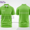 Mẫu áo polo nhân viên văn phòng màu xám phối be phối màu tương phản thanh lịch ctpb7948